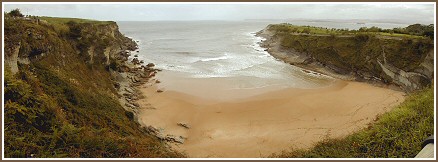 Panorama de la playa de Mataleas